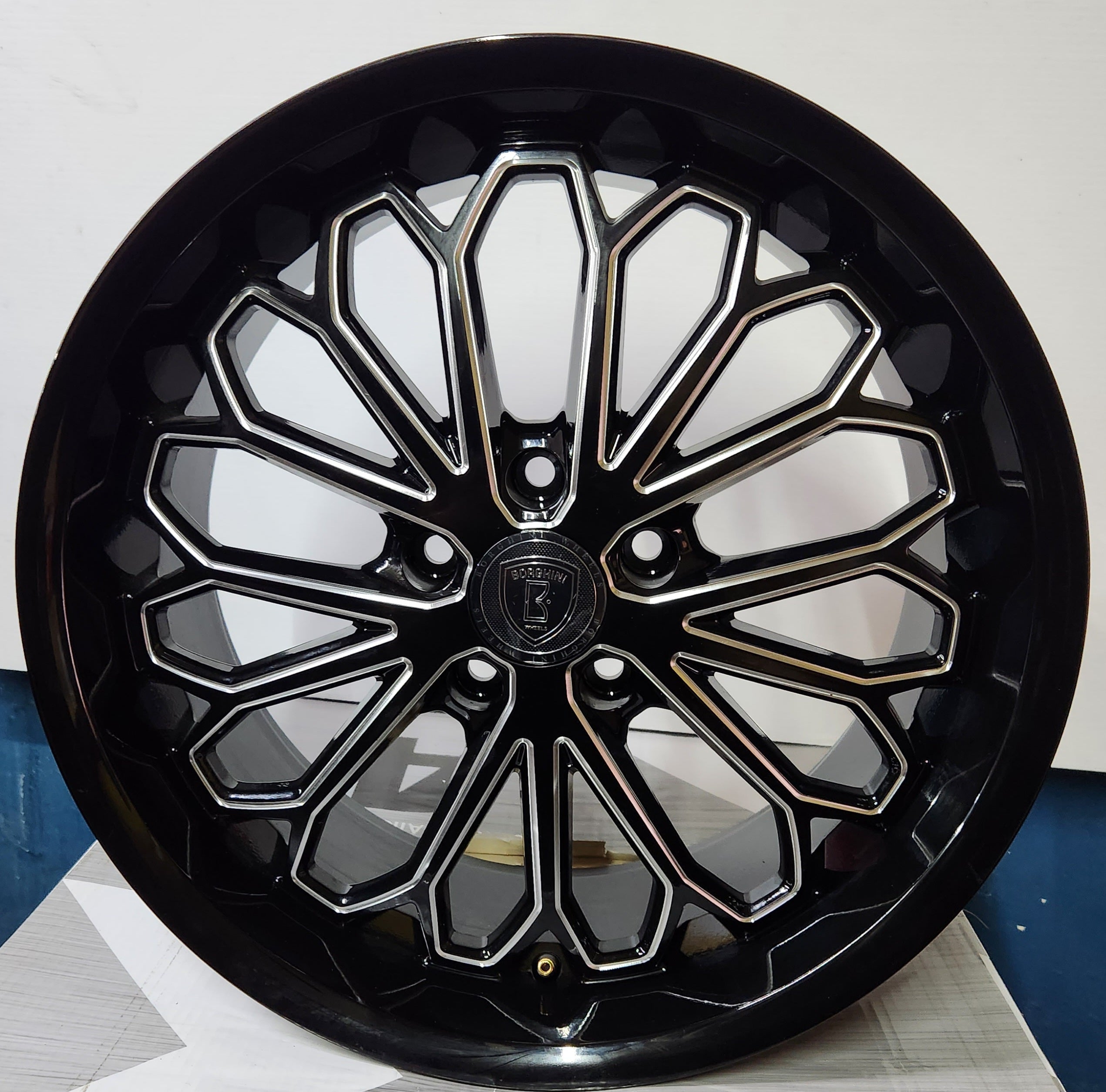 Borghini Wheel B67 18x8 5x114.3 B+mw – Gun Hill Tire House (wtw 